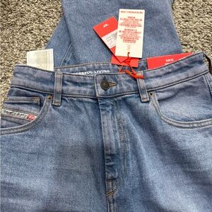 Diesel Women's Boot Cut Jeans in Light Blue